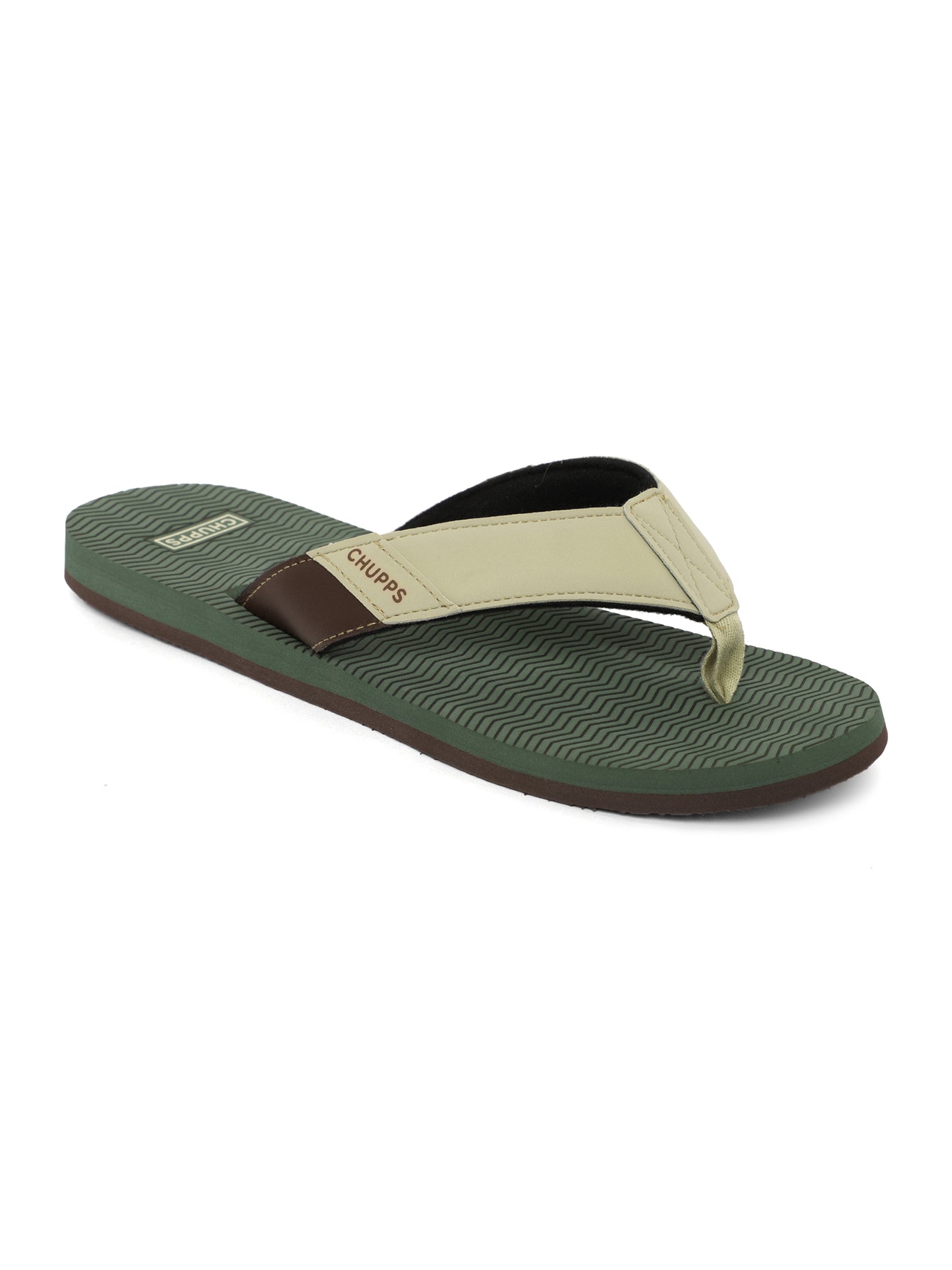 Chupps Wyld Solid Uro Foam Comfort Men's Flip flop