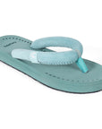 Plush Sea Green V-Straps -Women