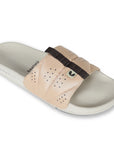 Turbo Beige Sliders for Men