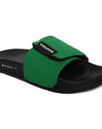 Quilt Bloom Green Sliders -Women