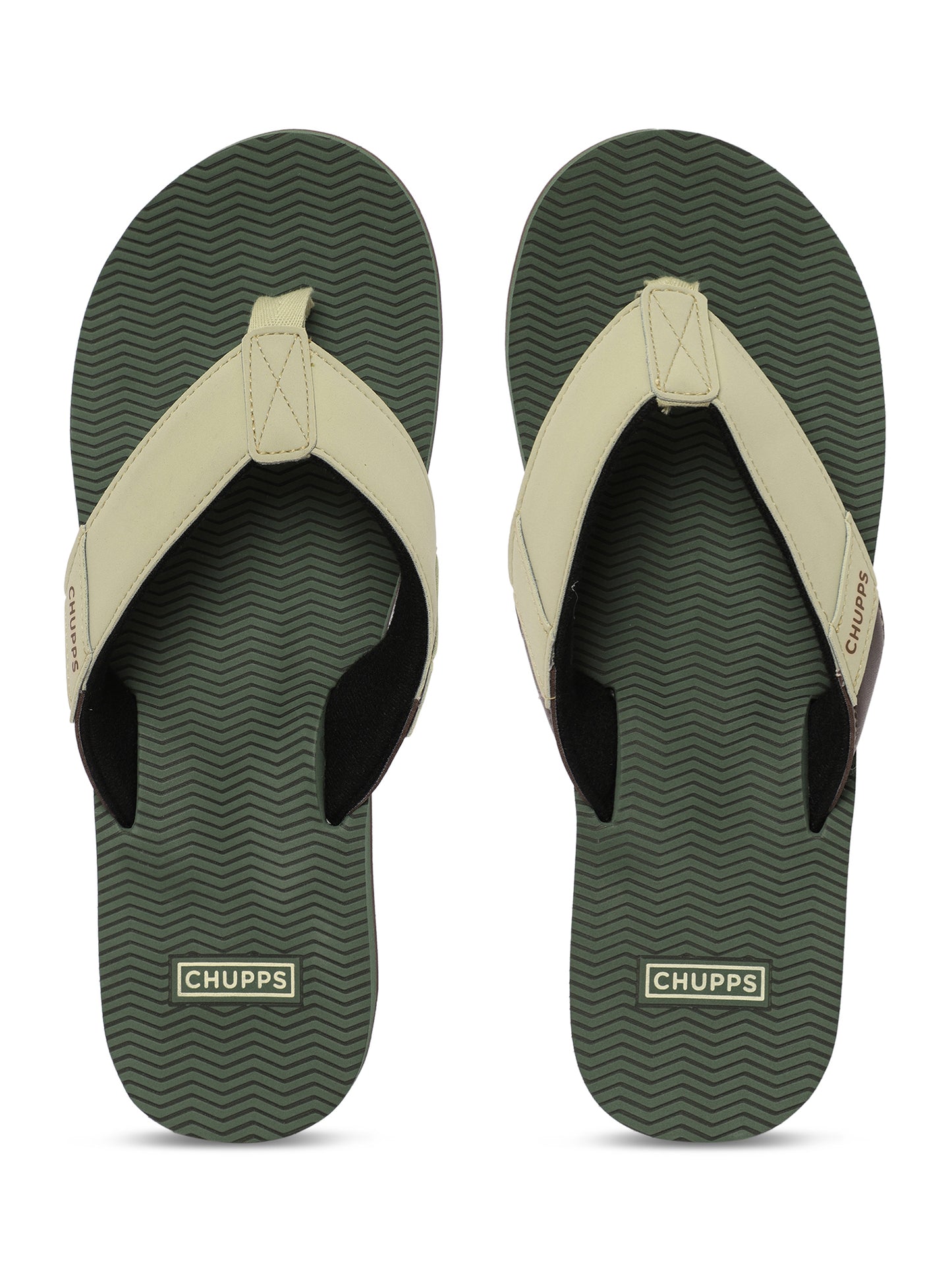 Chupps Wyld Solid Uro Foam Comfort Men's Flip flop