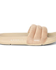 Cloud Cozy Beige Sliders -Women