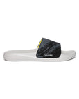 Grey men's sliders with bold CHUPPS branding on side