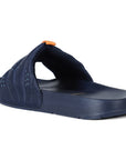 Turbo Navy Blue Sliders - Men