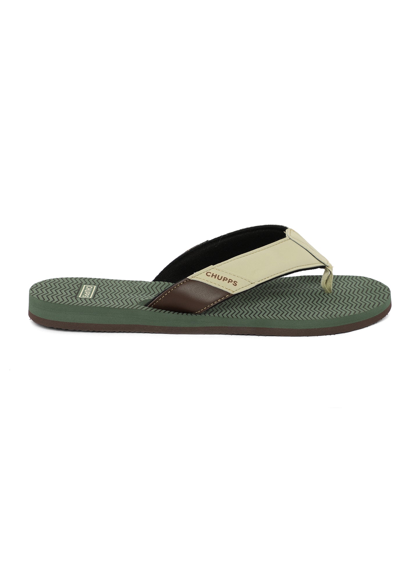 Chupps Wyld Solid Uro Foam Comfort Men's Flip flop