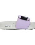 Quilt Bloom Purple Sliders -Women