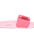 Quilt Bloom Pink Sliders -Women