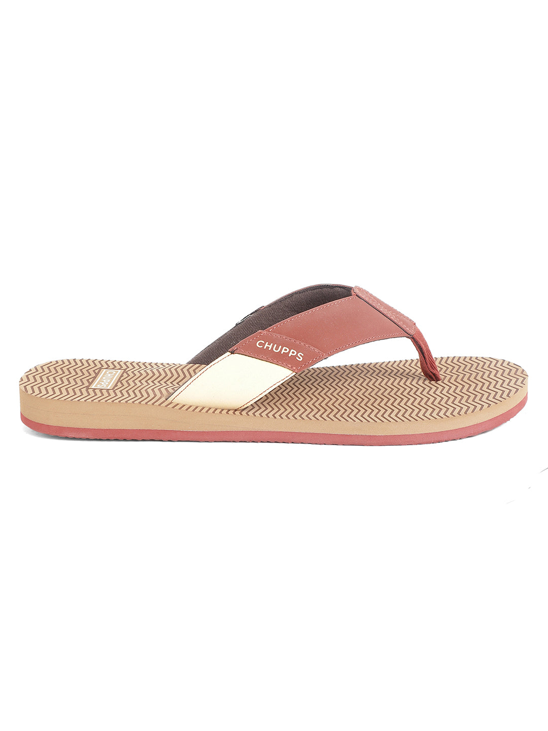 Chupps Wyld Solid URO Foam Comfort Men's Flip flop
