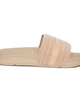 Stitch Beige Sliders -Women
