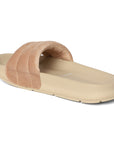 Cloud Cozy Beige Sliders -Women