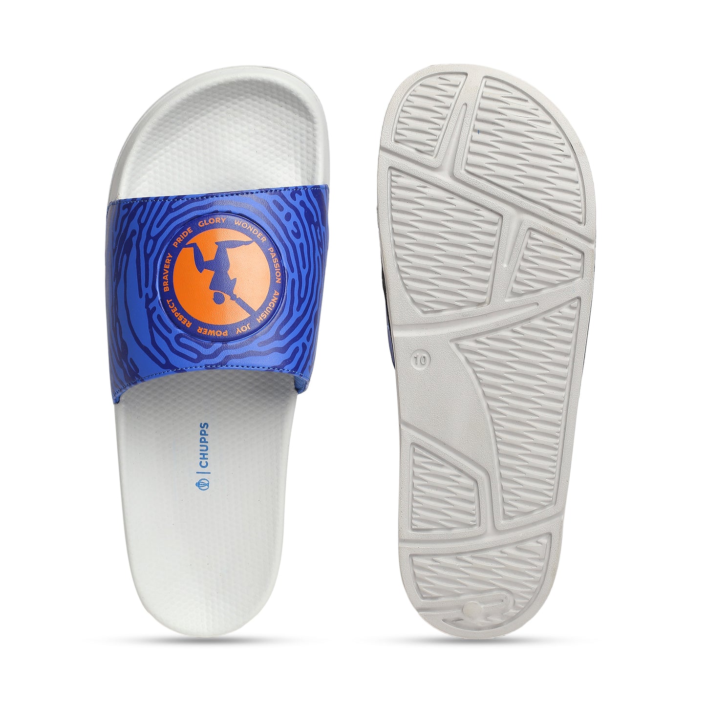 CHUPPS x ICC Men's Cricket World Cup'23 Men’s Sliders With ERGO-X