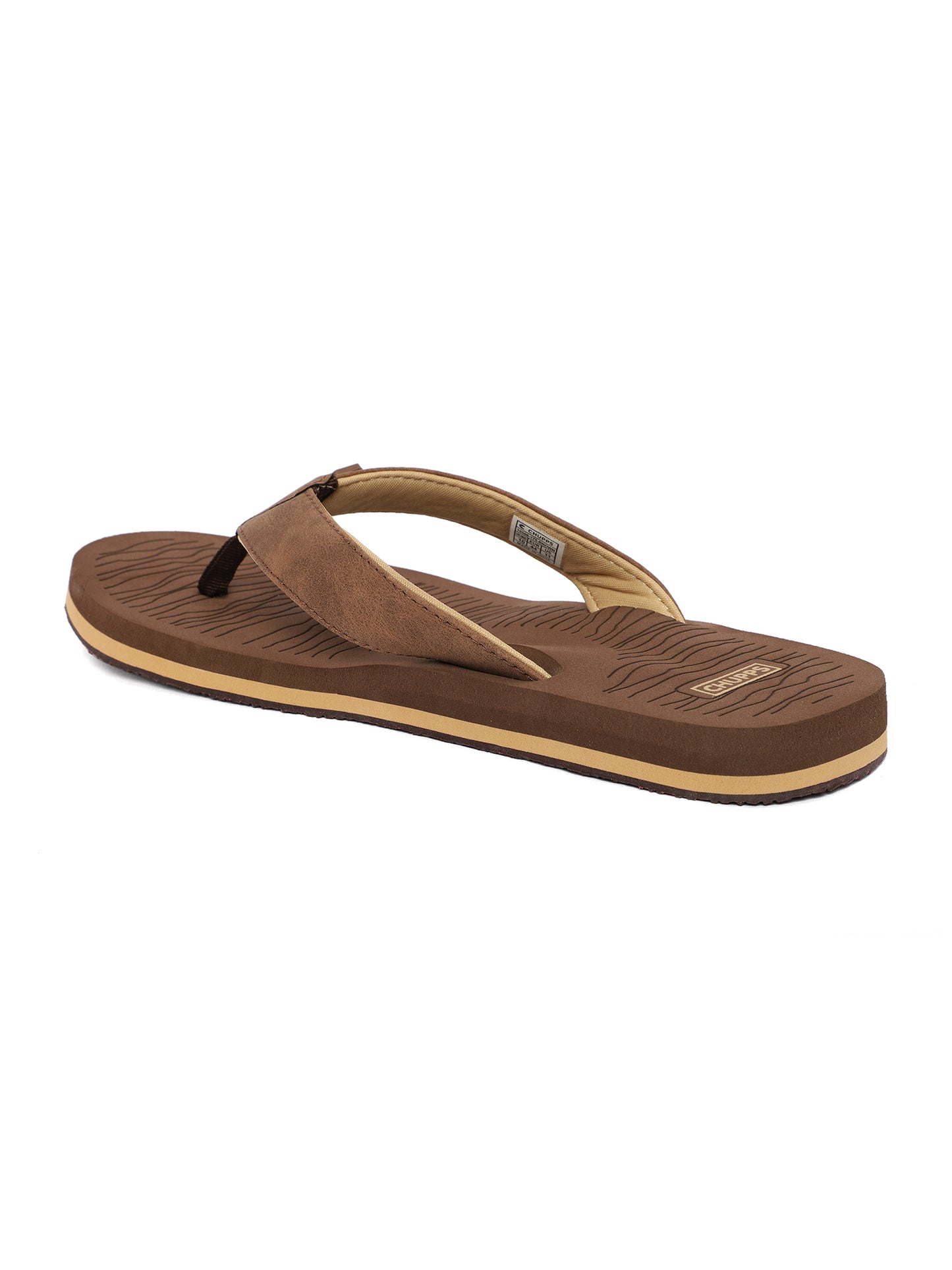 Chupps Wyld Solid Uro Foam Comfort Men's Flip flop