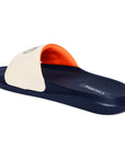 Chupps X Mi Surge White & Navy Sliders