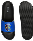 Chupps X Kbfc Classic Navy & Blue Sliders