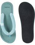 Plush Sea Green V-Straps -Women