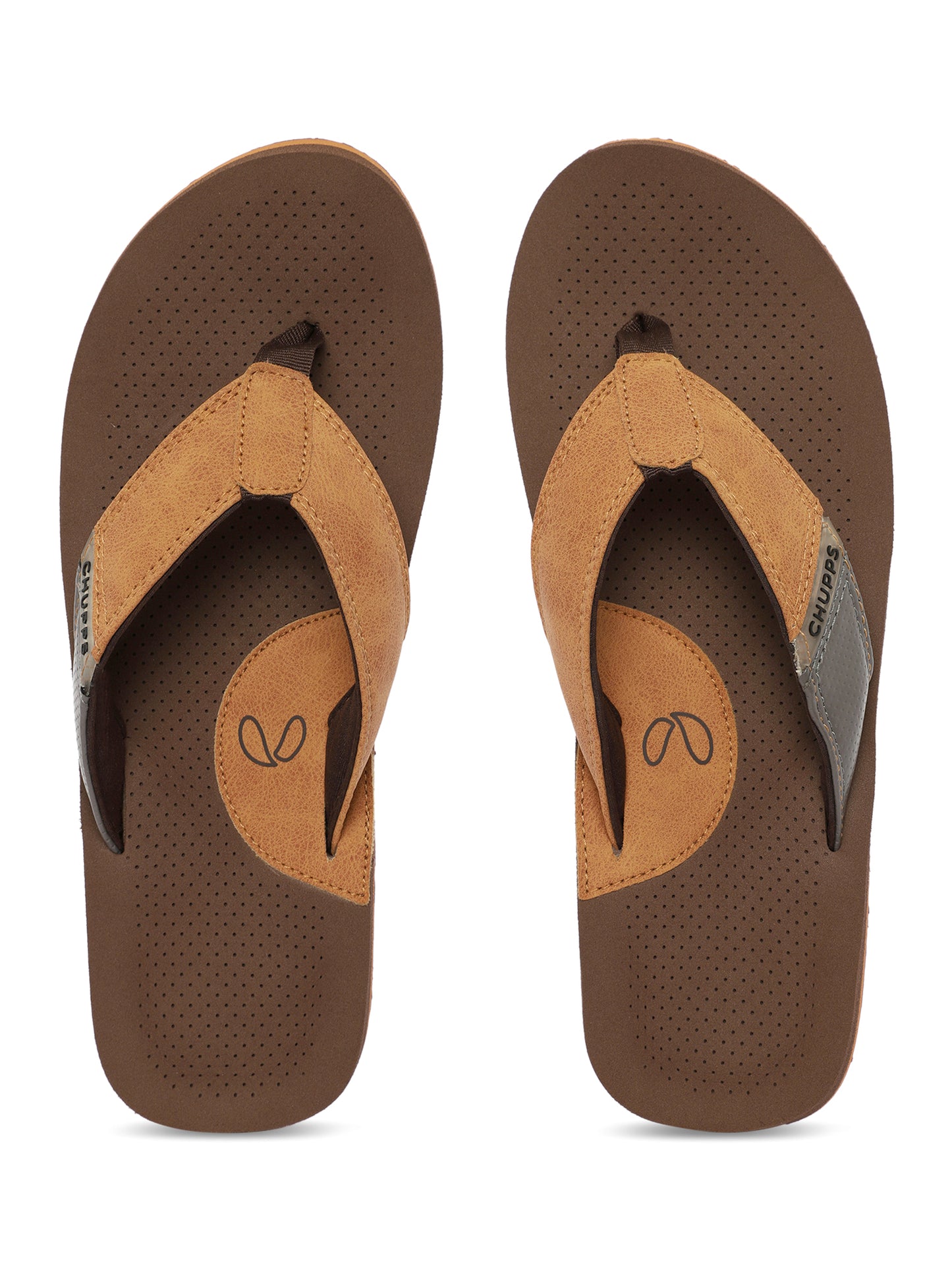 Chupps Wyld Solid Uro Foam Comfort Men's Flip flop