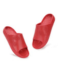 Single-mould design showing splash coverage , a tilted image of product in red