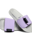 Quilt Bloom Purple Sliders -Women