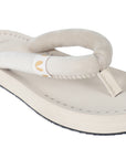 Plush Beige V-Straps -Women