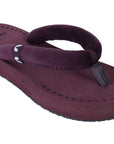 Plush Purple V-Straps -Women