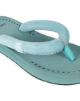 Plush Sea Green V-Straps -Women