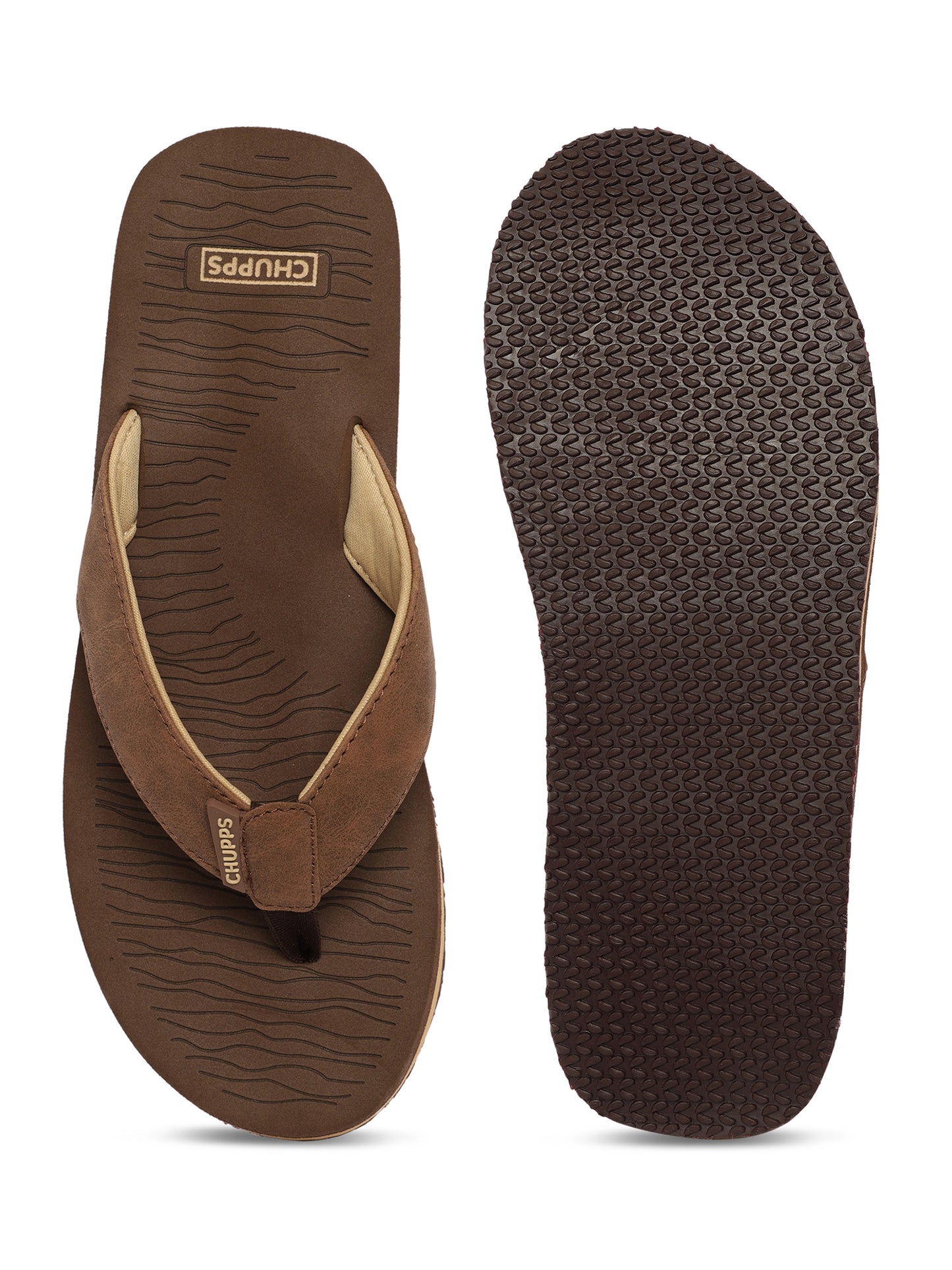 Chupps Wyld Solid Uro Foam Comfort Men's Flip flop