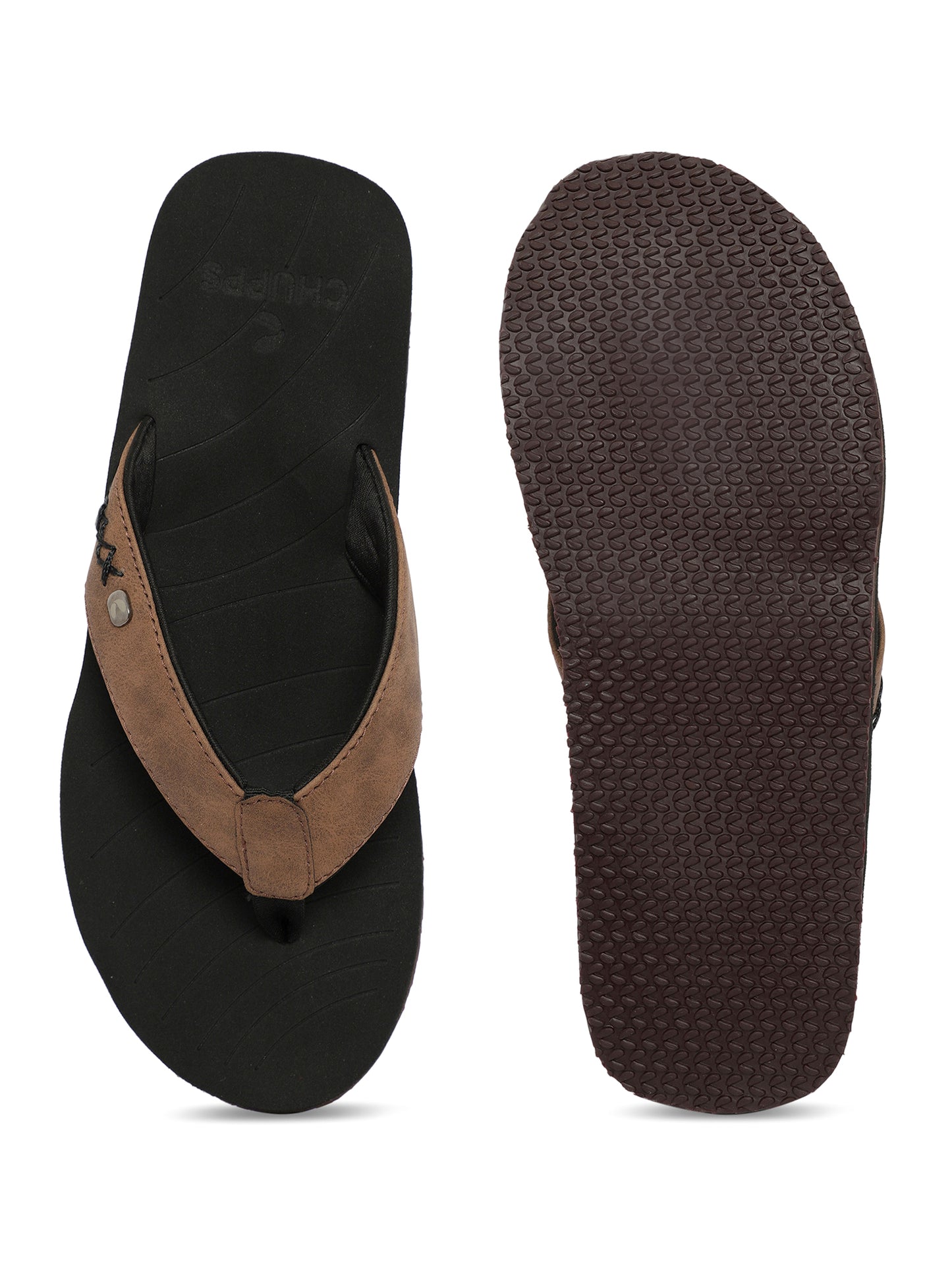 Chupps Wyld Solid Uro Foam Comfort Men's Flip flop