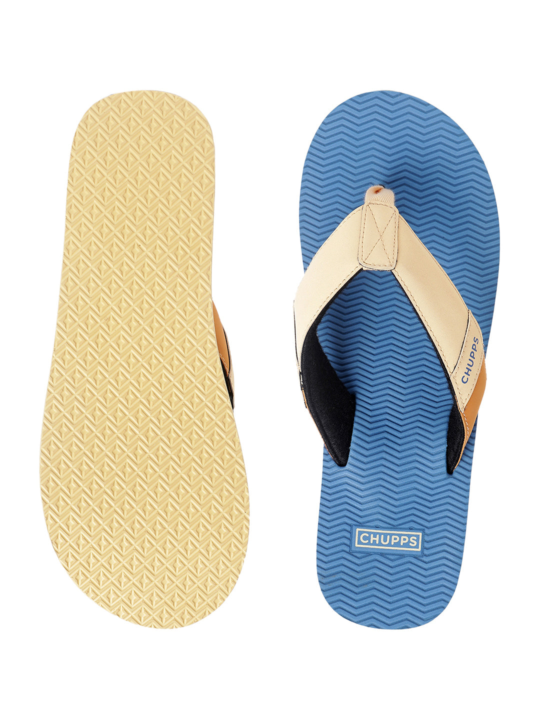 Chupps Wyld Solid Uro Foam Comfort Men's Flip flop