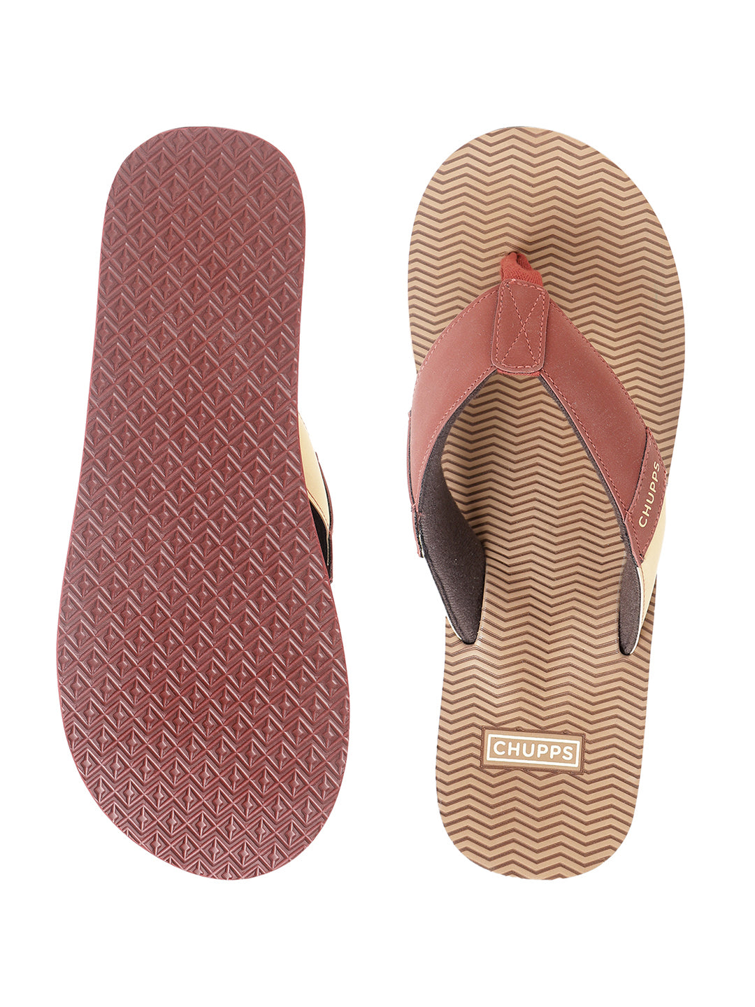 Chupps Wyld Solid URO Foam Comfort Men's Flip flop