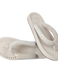 Plush Beige V-Straps -Women
