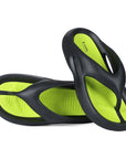 Dune Black Neon Green V-Strap