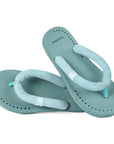 Plush Sea Green V-Straps -Women