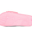 Quilt Bloom Pink Sliders -Women