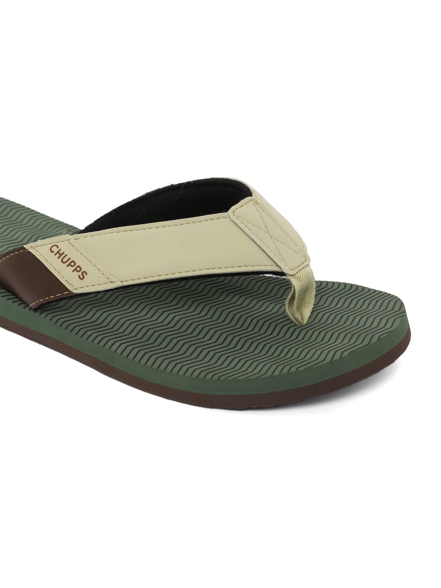 Chupps Wyld Solid Uro Foam Comfort Men's Flip flop