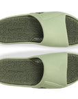 Sea green sliders for women top view