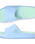 Side and Top profile showing dual-density cushioned sole