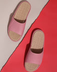 Nova Pink & Pale Sliders -Women