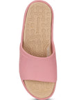 Nova Pink & Pale Sliders -Women