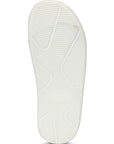 Stride White Sliders - Men