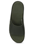 Stride Olive Sliders