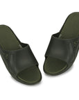 Stride Olive Sliders