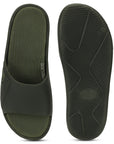 Stride Olive Sliders