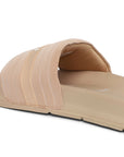 Stitch Beige Sliders -Women