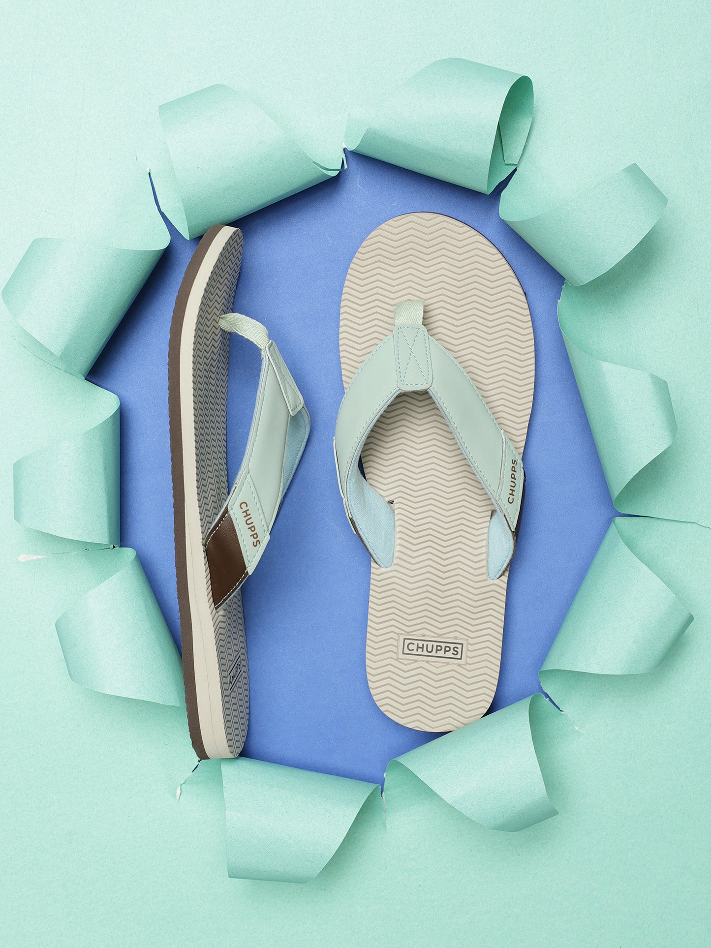 Chupps Wyld Solid Uro Foam Comfort Men's Flip flop