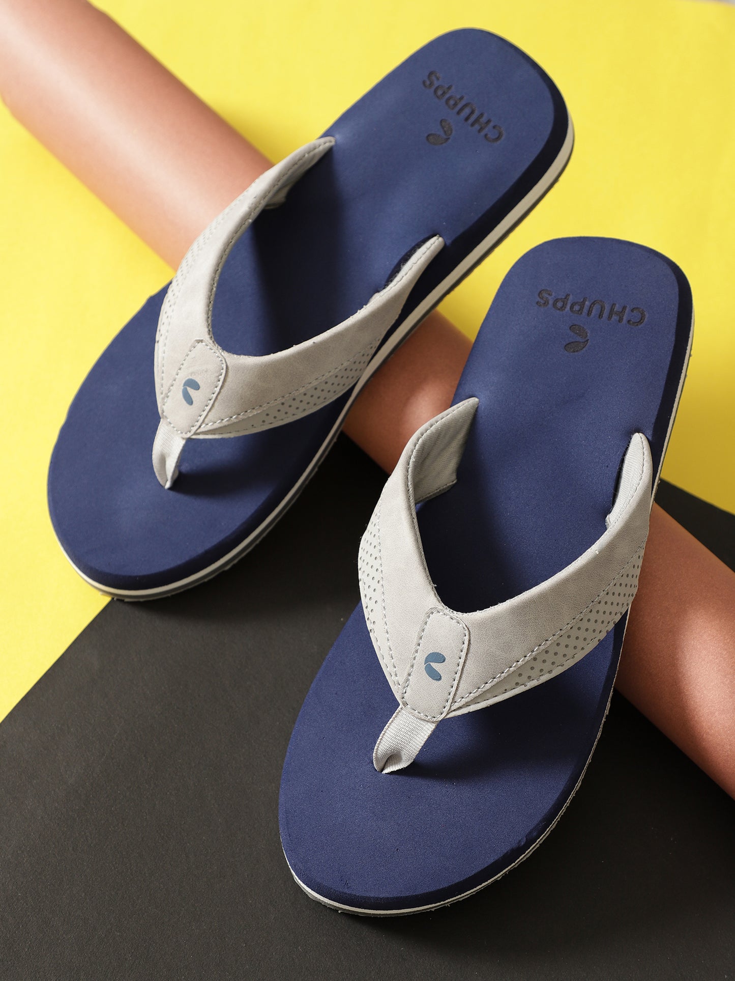 Chupps Wyld Solid Uro Foam Comfort Men's Flip flop