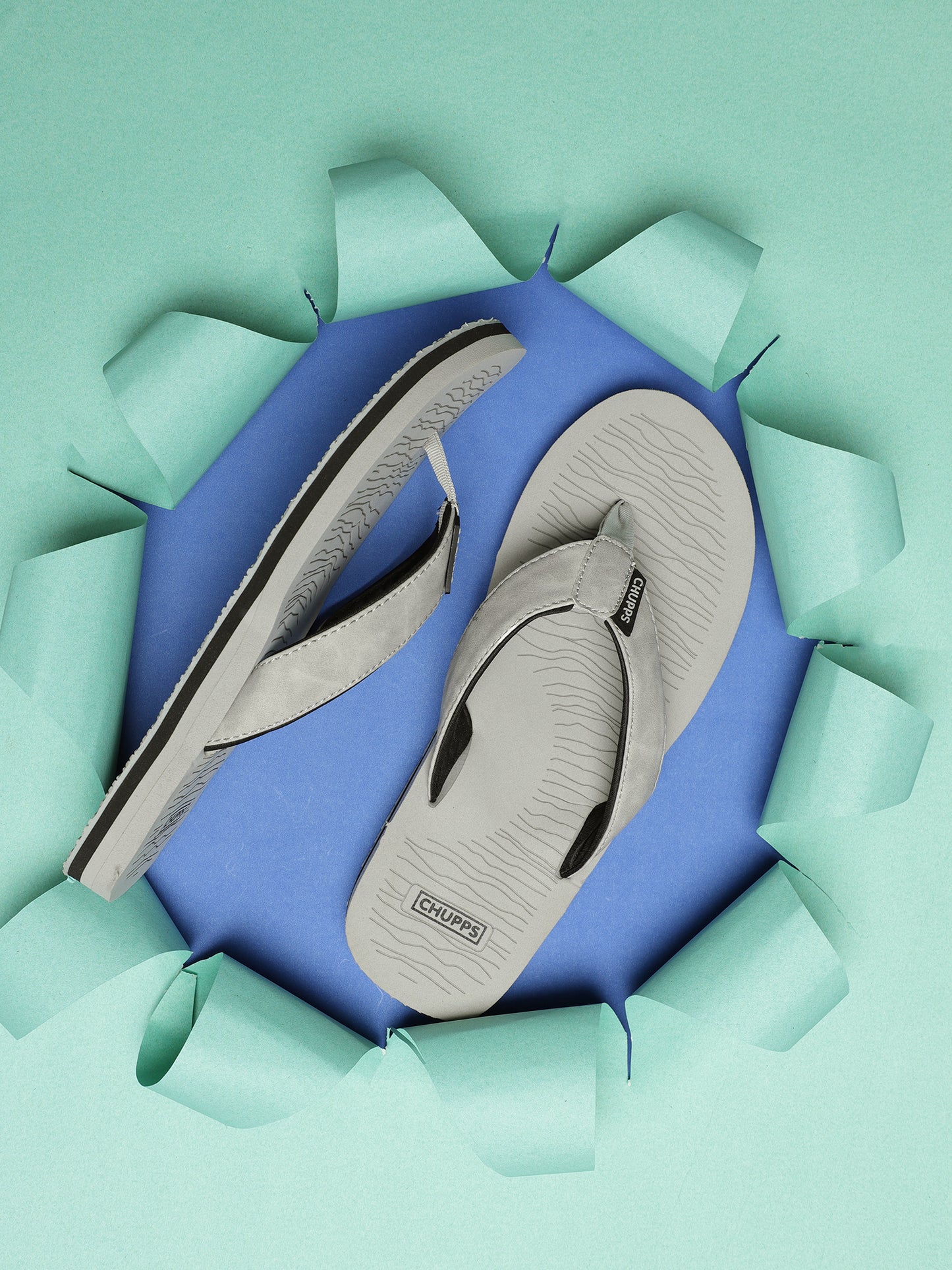 Chupps Wyld Solid Uro Foam Comfort Men's Flip flop