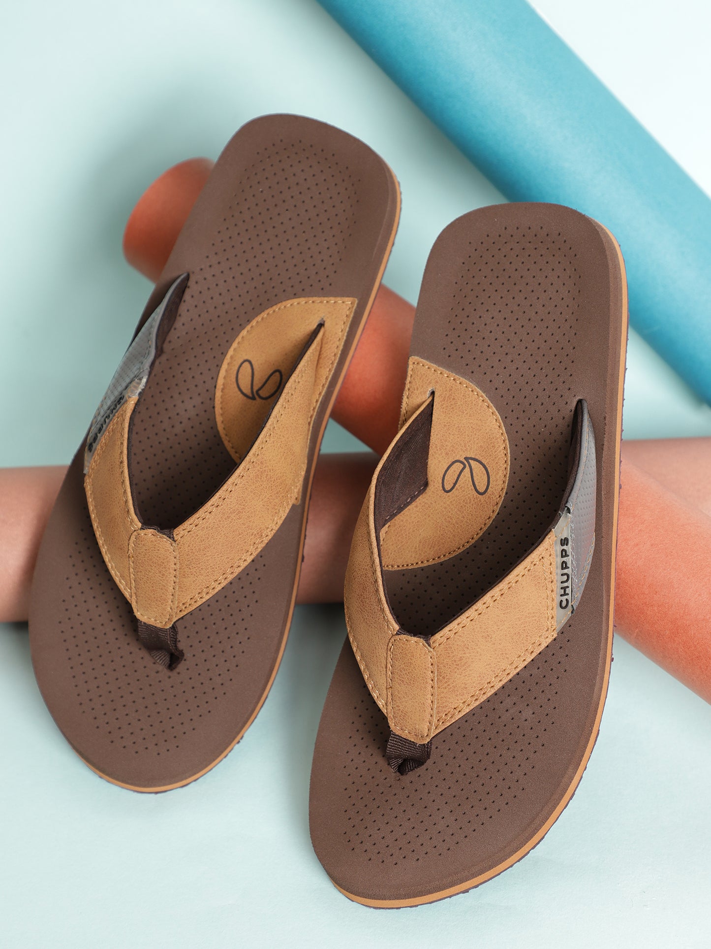 Chupps Wyld Solid Uro Foam Comfort Men's Flip flop