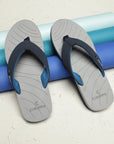 X-Flex Grey & Blue V-Strap