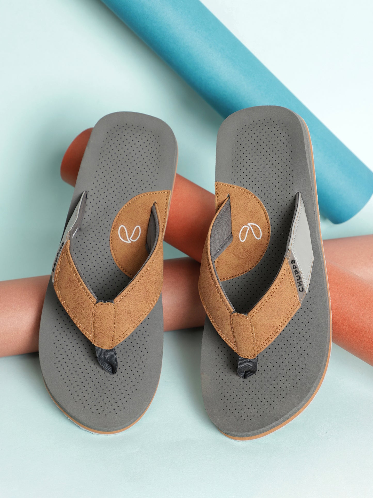 Chupps Wyld Solid Uro Foam Comfort Men's Flip flop