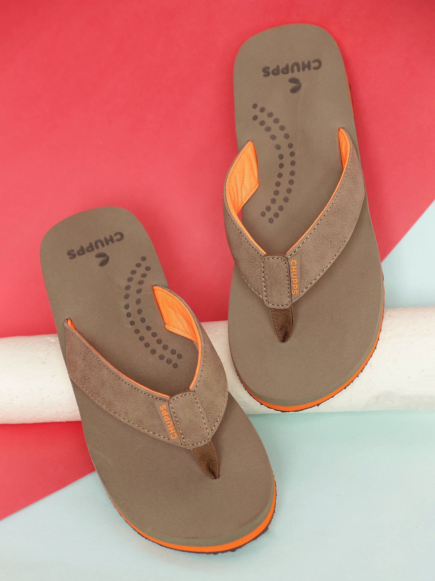 Chupps Wyld Solid Uro Foam Comfort Men's Flip flop